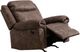 Mazin Furniture Rodney Brown Rocker Recliner Chair-1