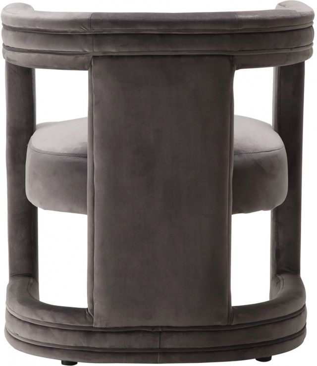 Meridian Furniture Blair Grey Velvet Chair-2