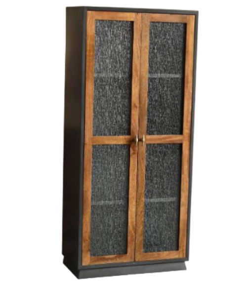Jaipur Furniture Jadwin Brown Tall Cabinet-0