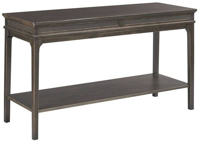 England Furniture Serra Soft Black Sofa Table-0