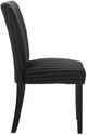 Coaster® Dermott 2-Piece Black Upholstered Dining Side Chair Set-4