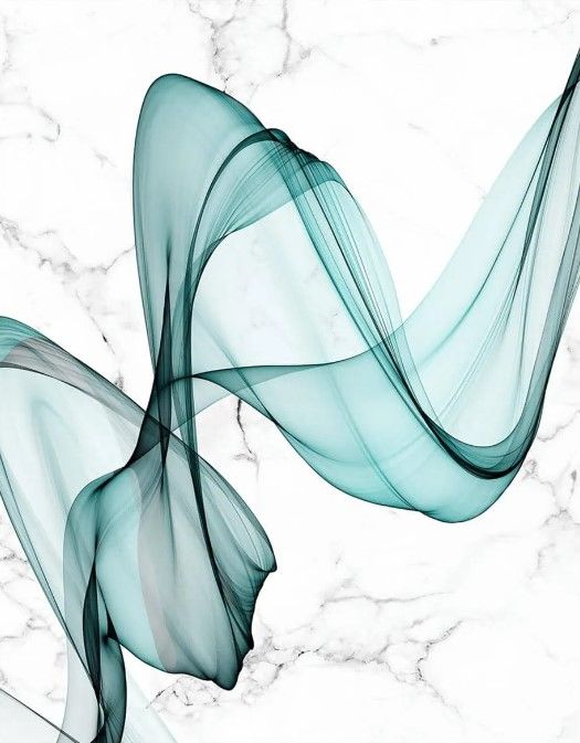 Classy Art Teal Ribbons I by Irena Orlov Wall Art-1