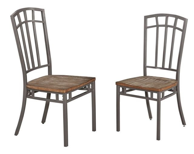 homestyles® Barnside 2-Piece Gray Chairs-2
