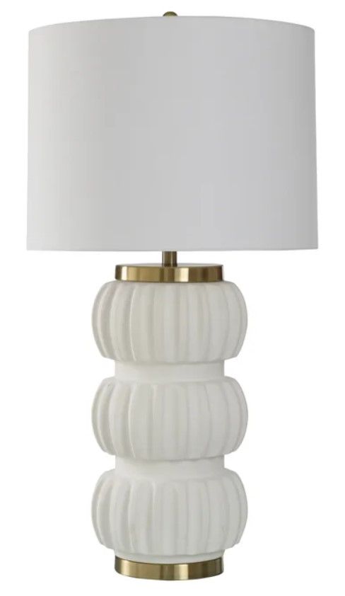 StyleCraft Satin Halifax Table Lamp-0