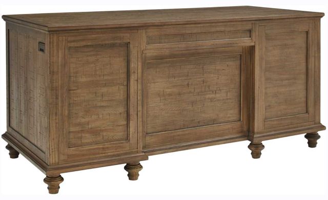 aspenhome® Hensley Honey 66" Executive Desk-2