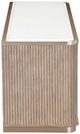 Michael Amini® West Kensington Sea Salt Caramel Media Cabinet-2