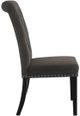 Coaster® Alana 2-Piece Brown Upholstered Tufted Side Chairs-2