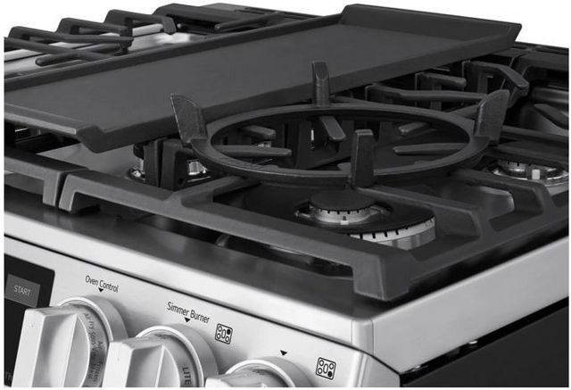 LG 30" PrintProof® Stainless Steel Slide In Gas Range-6