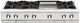 Capital Cooking™ Culinarian 48" Stainless Steel Gas Range Top-0