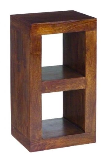 Jaipur Furniture Dakota Range Dark Brown Side Table-0