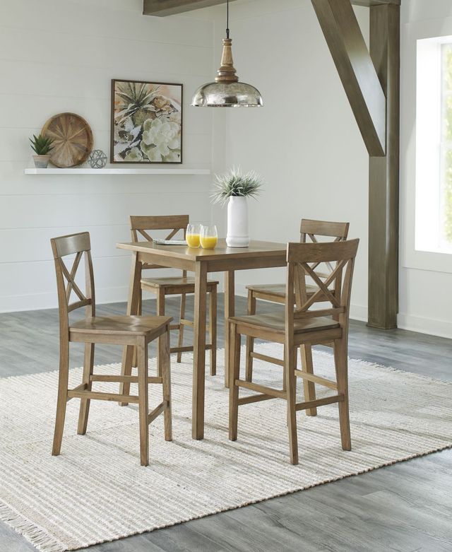 Signature Design by Ashley® Shully Natural 40" Counter Stool-2