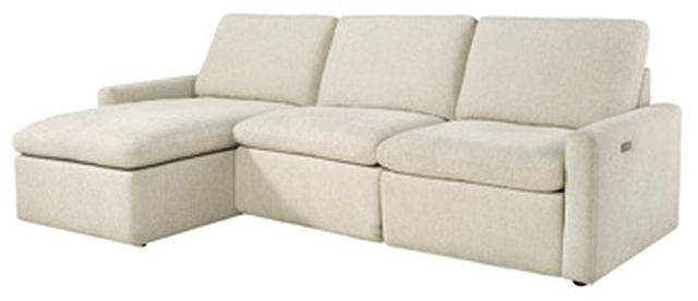 Signature Design by Ashley® Hartsdale 3-Piece Linen Power Reclining Left-Arm Facing Sectional and Chaise-0