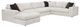 Homelegance® Solace 3-Piece Beige Left-Arm Facing Sectional and Chaise-0