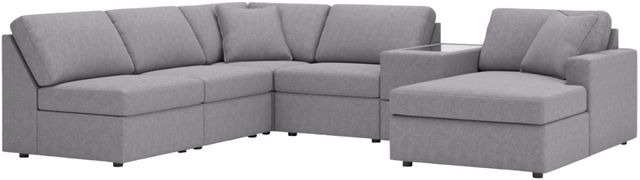 Signature Design by Ashley® Modmax 6-Piece Right-Arm Facing Sectional with Chaise and Storage Console-0