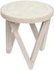 Magnussen Home® Boswick Coconut Cream Round End Table-4