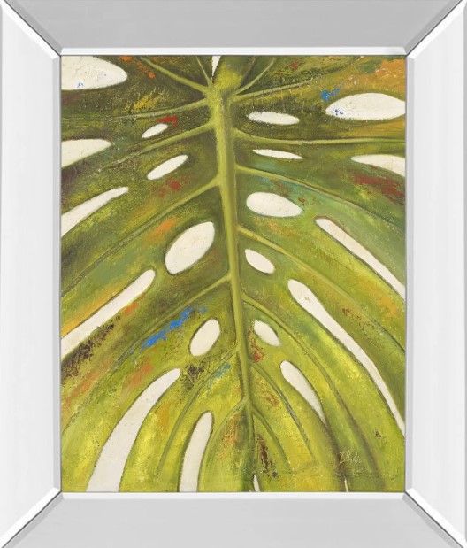 Classy Art Tropical Leaf Il by Patricia Pinto Wall Art-0