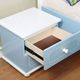 Furniture of America® Deana Blue/White Youth Nightstand-2