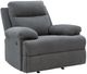 Signature Design by Ashley® Tarrant Charcoal Manual Rocker Recliner-0