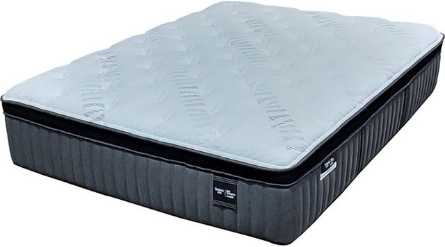 Spring Air® Calico Hybrid Plush Euro Top King Mattress-0