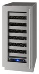 U-Line® Stainless Steel 15" Built-In Wine Storage-0
