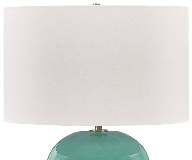 Uttermost® Hollis Teal Table Lamp-4