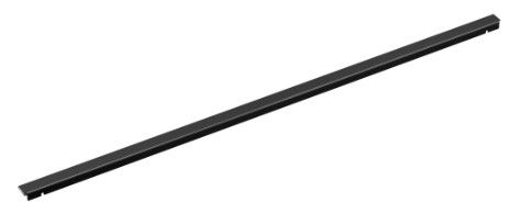 Brizo Matte Black 36" Linear Shower Drain Wall Edge-0