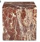 Moe's Home Collection Rosa Rosso Levanto Marble Accent Table-2