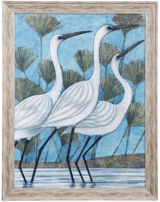 StyleCraft Norman Wyatt Home Egret I Wall Art-0