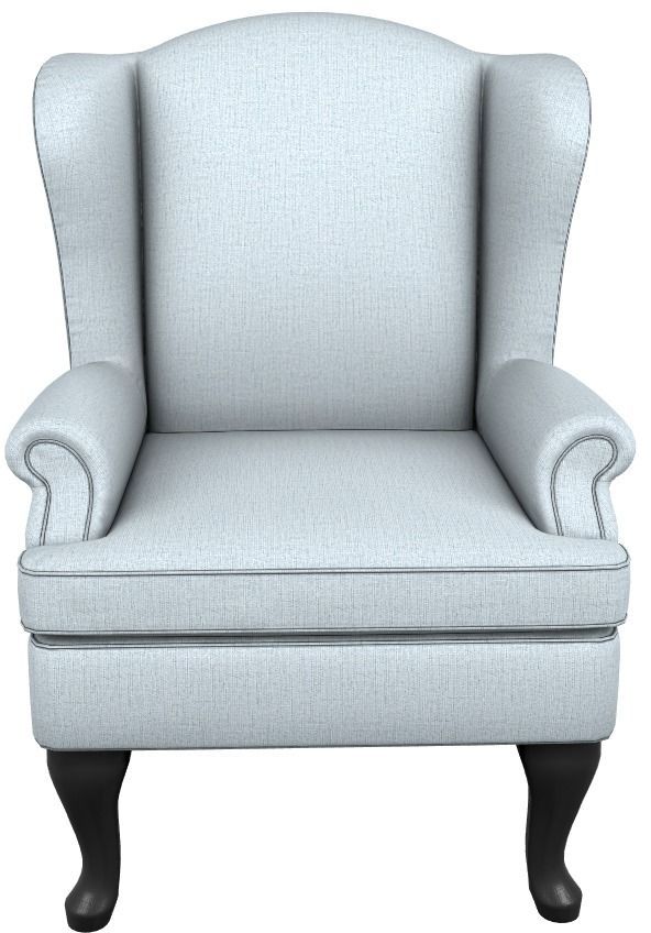 Best® Home Furnishings Customizable Sylvia 35'' Wing Back Chair with Espresso Legs-1