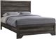 Elements International Nathan 4-Piece Gray Oak Youth Full Panel Bedroom Set-2