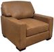 USA Premium Leather Furniture 9950 Poncho Camel Chair-0