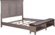 Liberty Furniture Ivy Hollow 4-Piece Dusty Taupe/Weathered Linen King Storage Panel Bed Set-2