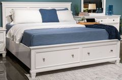 Signature Design by Ashley® Fortman White Queen Panel Storage Bed