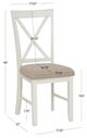 Powell® Jane Tan/Vanilla White Side Chair-2