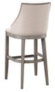 American Woodcrafters Keller Beige/Grey 30" Barstool-2