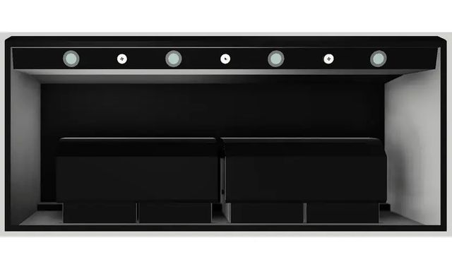 Vent-A-Hood® 66" Black Wall Hood-2