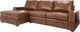 Decor-Rest® Furniture LTD Customizable 3456 Power Reclining Sofa with Storage Chaise-0