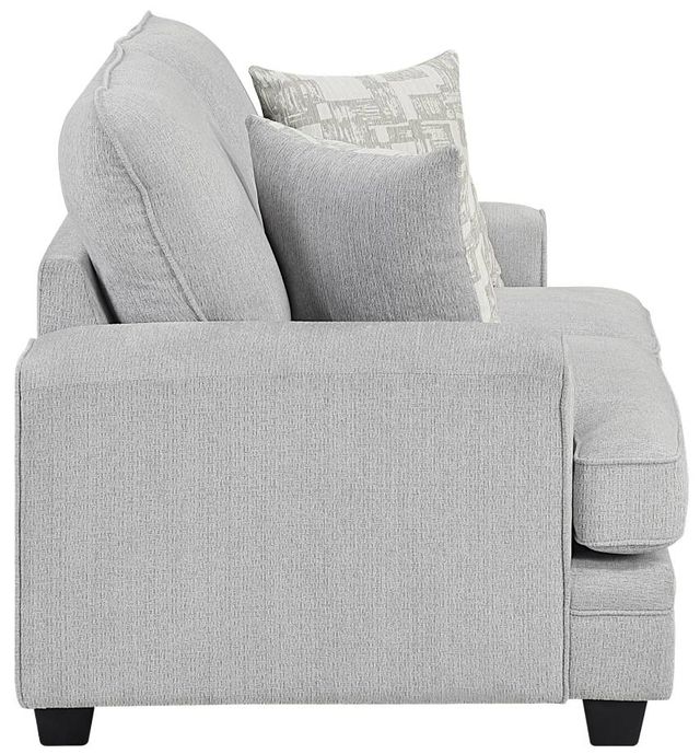 Homelegance® Sarah Stone Gray Loveseat-3