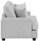 Homelegance® Sarah Stone Gray Loveseat-3