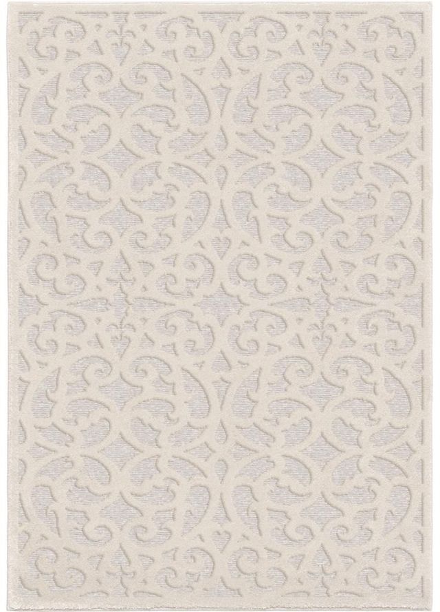 Orian Boucle' Seaborn Natural 7'9" x 10'10"Rug-0