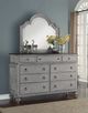 Flexsteel® Plymouth® Distressed Graywash Mirror-4