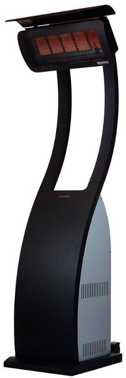 Bromic® Tungsten Smart-Heat™ 38,500 BTU's Black Portable Patio Heater-0