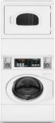 Speed Queen® Commercial 3.4 Cu. Ft. Washer, 7.0 Cu. Ft. Dryer White Stack Laundry-0