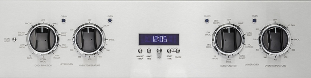 Viking® Professional 7 Series 30" Stainless Steel Electric Built In Single French Door Oven-1