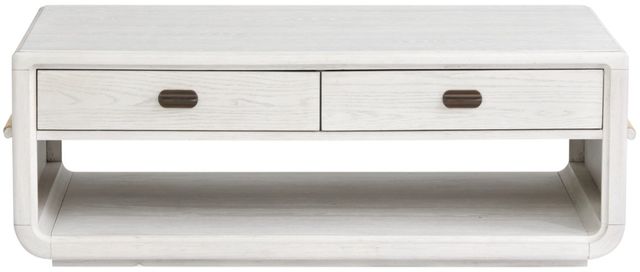 Magnussen Home® Sunset Cove Moonlight Pearl Rectangular Cocktail Table-2