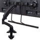 Chief® Kontour™ Black K1D Dual Monitor Array Reduced Height Dynamic Desk Mount-1