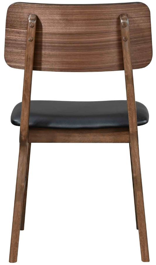 New Classic® Home Furnishings Thea Black/Walnut Side Chair-4