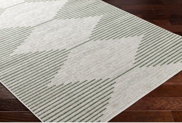Surya Eagean Green 4'x6' Area Rug-1