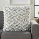 Nourison Home™ Lifestyles Silver 20" Throw Pillow-1