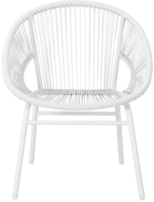 Signature Design by Ashley® Mandarin Cape 3-Piece White Outdoor Table and Chairs Set-2